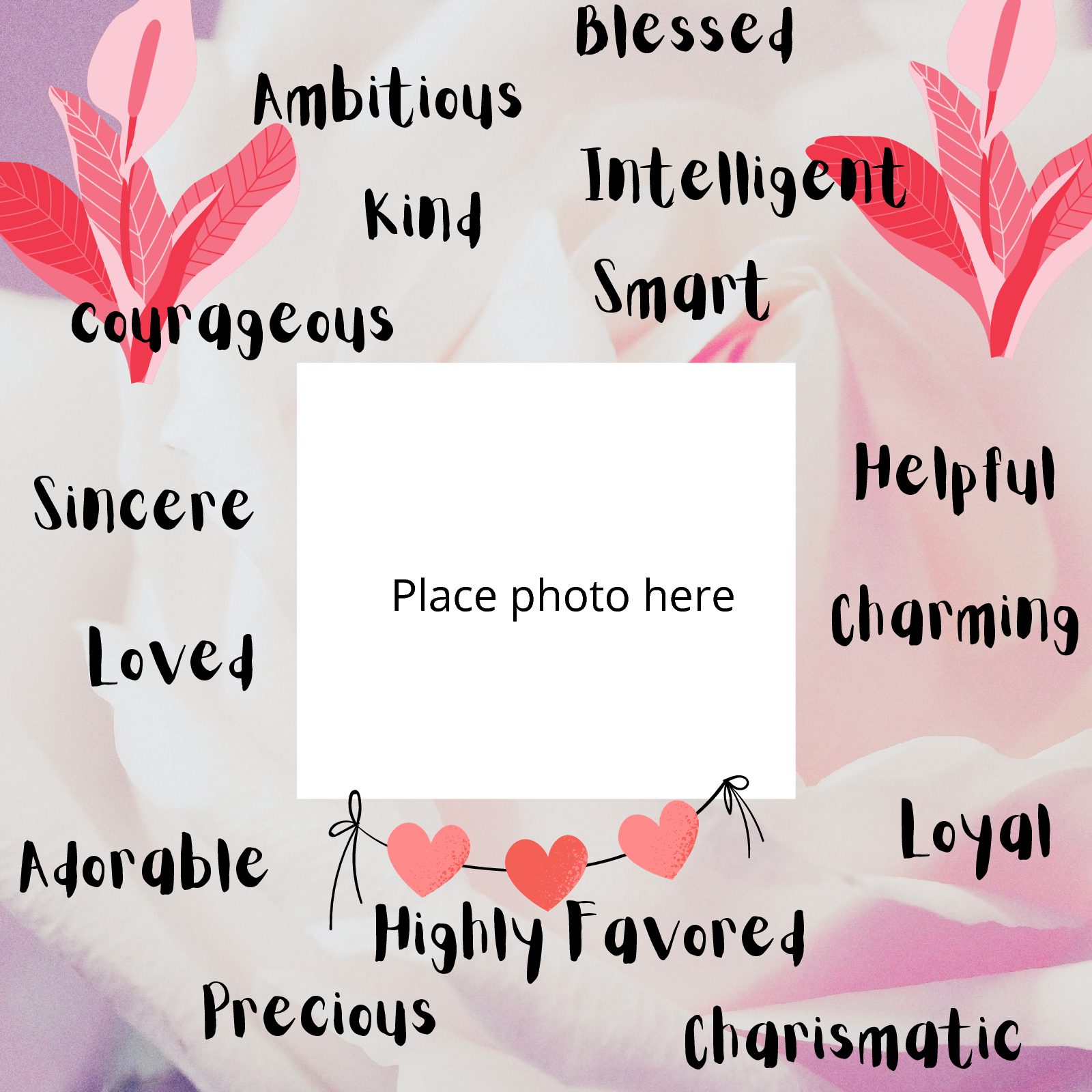 Motivational Photo Frame